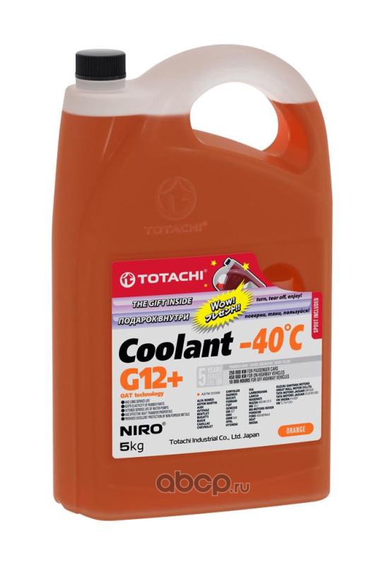 антифриз NIRO COOLANT Orange -40C G12+ Оранжевый 4.5л.